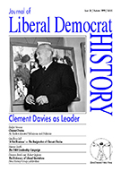 Cover of Journal of Liberal Democrat History 24