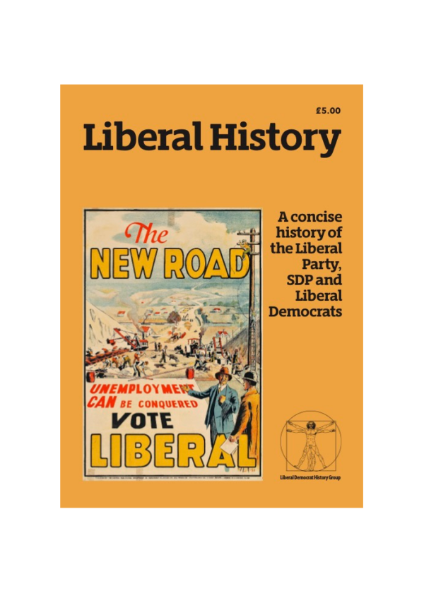 Concise Liberal history September 2024 book cover