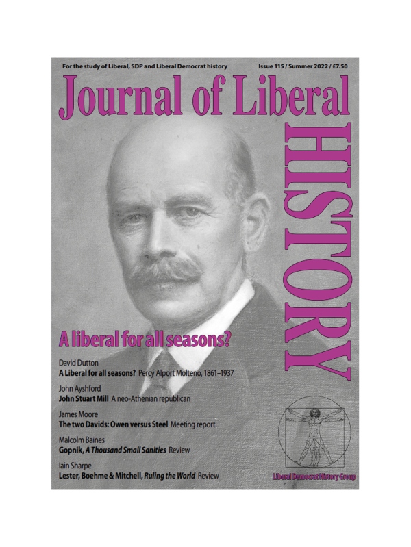 Journal of Liberal History 115 Cover