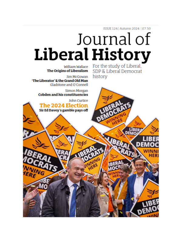 Journal of Liberal History 124 cover