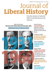 Journal of Liberal History 127 - Special issue